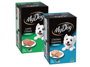 Foodland My dog multipack 6 x 100g offer