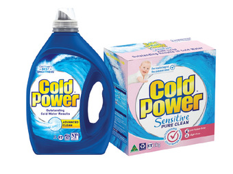 Foodland Cold power laundry liquid 1.8-2 litre or powder 1.8-2kg offer