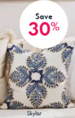 Pillow Talk Skylar cushion offer