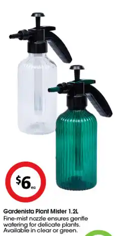 Coles Gardenista plant mister offer