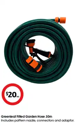 Coles Greenleaf fitted garden hose offer