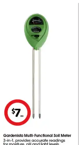 Coles Gardenista multi-functional soil meter offer