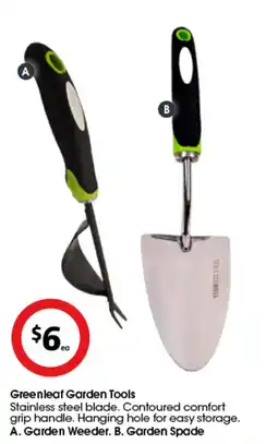 Coles Greenleaf garden tools offer