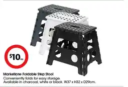 Coles Marketlane foldable step stool offer