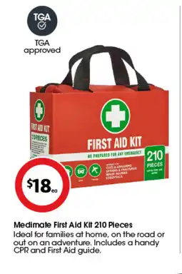 Coles Medimate first aid kit offer