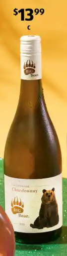 ALDI Big Bear Californian Chardonnay offer