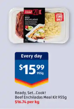 ALDI Beef Enchiladas Meal Kit offer