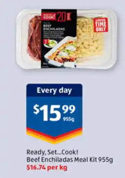 ALDI Beef Enchiladas Meal Kit offer