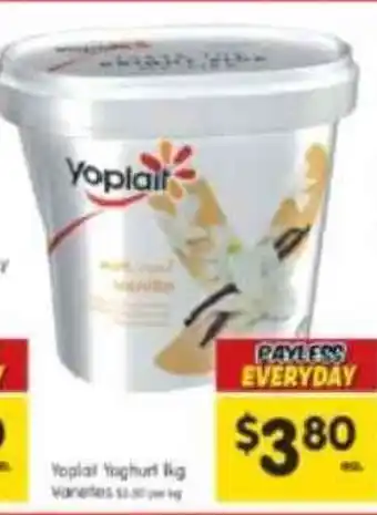 Spar Yoplait Yoghurt 1kg offer