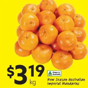 New Season Australian Imperial Mandarins