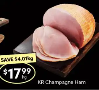 Ritchies KR Champagne Ham offer
