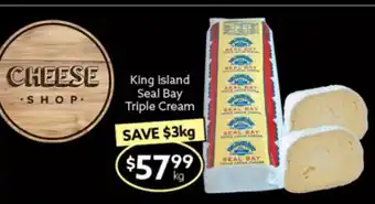 Ritchies King Island Seal Bay Triple Cream offer
