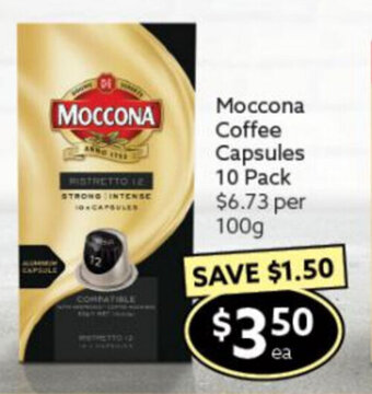 Moccona Coffee Capsules 10 Pack