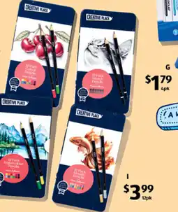 ALDI watercolour pencils offer