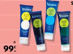 ALDI acrylic paint offer
