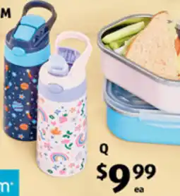 ALDI Insulated drink bottle with ceramic-coated interior offer