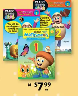 ALDI Abc activity books offer