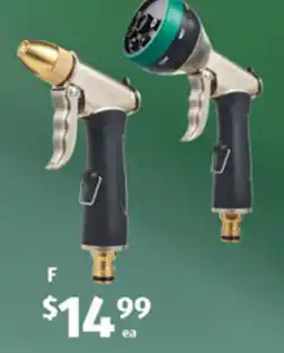 ALDI Premium spray nozzle offer