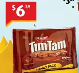 ALDI ARNOTT'S nott's tim tam offer