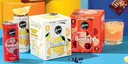 ALDI Soda yuzu or blood orange offer