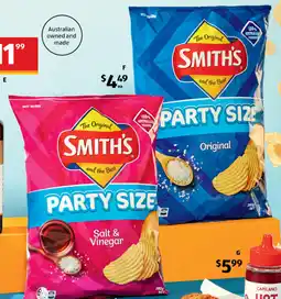 ALDI Smith's crinkle cut offer