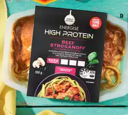 ALDI World kitchen high protein beef stroganoff offer