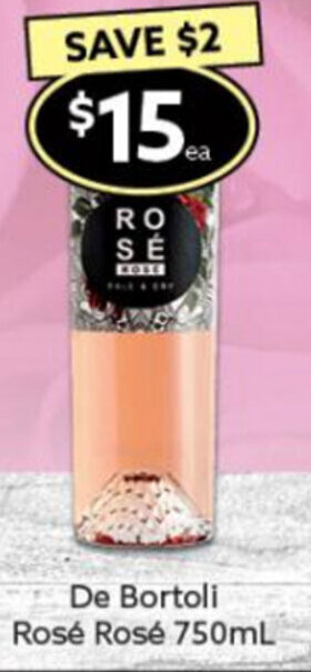 Ritchies De Bortoli Rosé Rosé 750ml offer