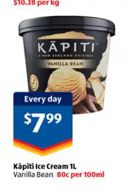 ALDI Kapiti ice cream offer