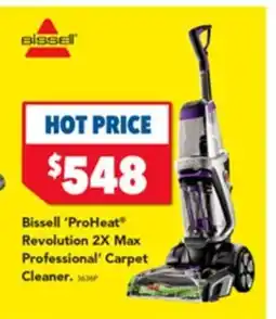 Harvey Norman Bissell 'proheat® revolution 2x max professional' carpet cleaner. offer