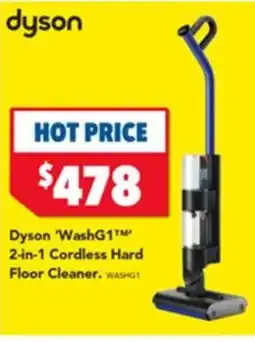 Harvey Norman Dyson washg1™m 2-in-1 cordless hard floor cleaner. offer