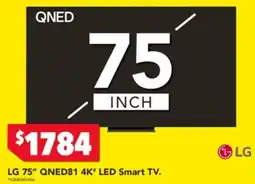 Harvey Norman Lg qned81 4k* led smart tv. offer