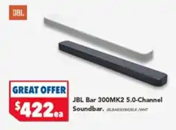 Harvey Norman Jbl bar 300mk2 5.0-channel soundbar offer