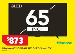 Harvey Norman Hisense q6qau 4k' qled smart tv. offer