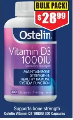 Chemist Warehouse SOstelin Vitamin D3 offer