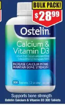 Chemist Warehouse Calcium & Vitamin D3 offer