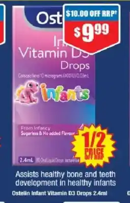 Chemist Warehouse ostelin infant vitnamin d3 drops offer