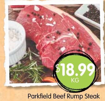 Spudshed Parkfield Beef Rump Steak offer