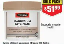 Chemist Warehouse Swisse ultiboost magnesium glycinate offer