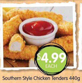 Spudshed Southern Style Chicken Tenders 440g offer