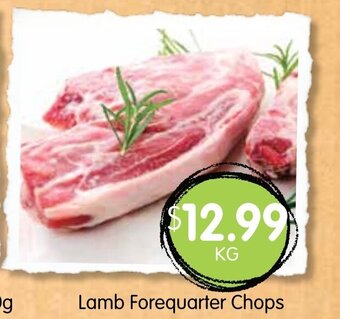 Spudshed Lamb Forequarter Chops offer