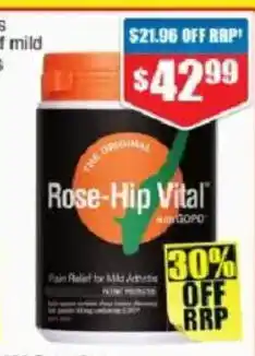 Chemist Warehouse Rose-Hip Vital offer