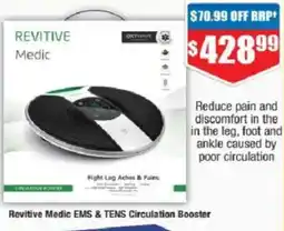 Chemist Warehouse Revitive medic ems & tens circulation booster offer