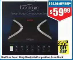 Chemist Warehouse Bodisure smart body bluetooth composition scale black offer