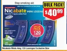 Chemist Warehouse Nicabate minis offer