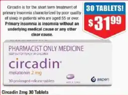 Chemist Warehouse Circadin offer
