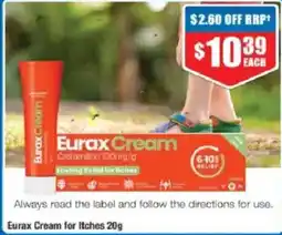 Chemist Warehouse Eurax cream for itches offer