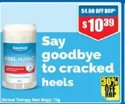 Chemist Warehouse Dermal therapy heel magic offer