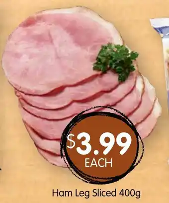 Spudshed Ham Leg Sliced 400g offer