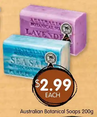 Australian Botanical Soaps 200g