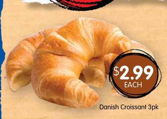 Danish Croissant 3pk